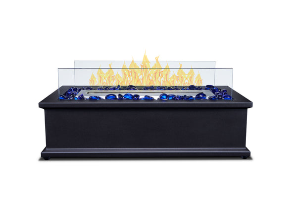 UKIAH 20in Ethanol-Fueled Indoor/Outdoor Tabletop Fire Pit - Perfect Gift for the Holidays