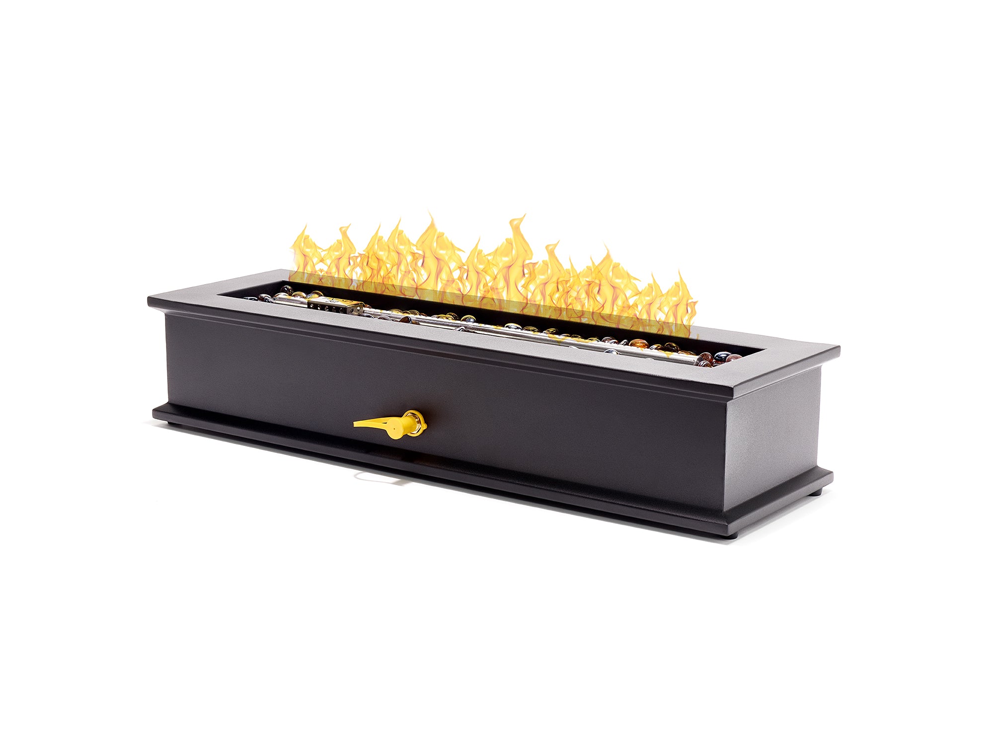 UKIAH Loom X 28" Tabletop Steel Propane Gas Fire Pit in Black - OPEN BOX DEAL - GUARANTEED NEW - FULLY INSPECTED - FINAL SALE