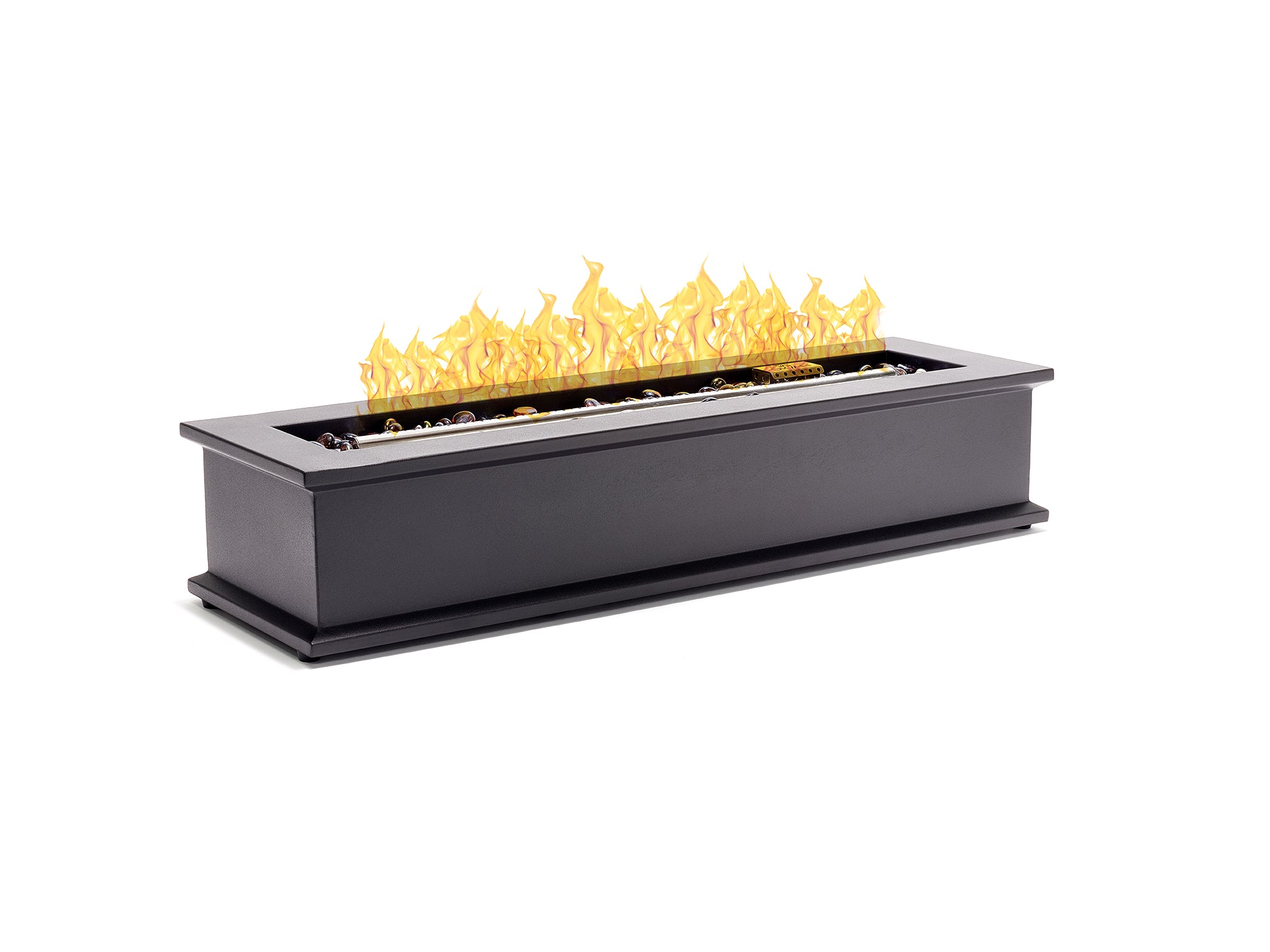 UKIAH Loom X 28" Tabletop Steel Propane Gas Fire Pit in Black - OPEN BOX DEAL - GUARANTEED NEW - FULLY INSPECTED - FINAL SALE